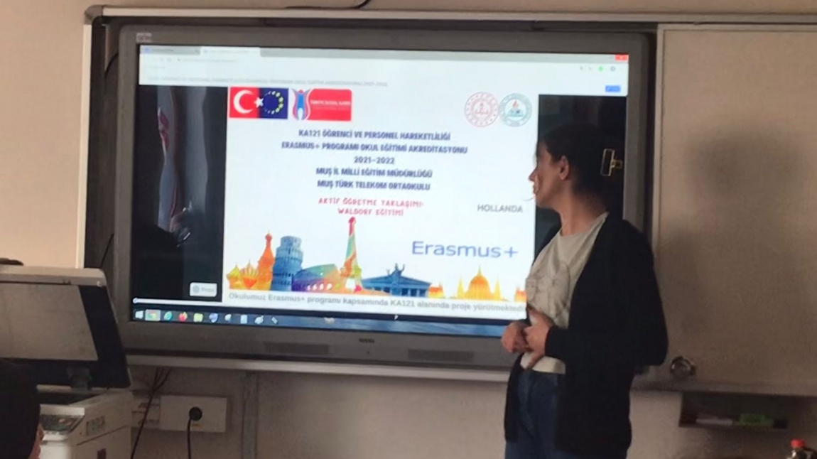 Okulumuz Erasmus+ Akreditasyon Çalışması Tanıtım Sunumu